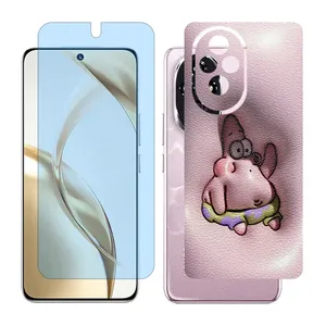 Glass Together model matte anti blue screen protector suitable for Honor 200 mobile phone with back cover sticker
