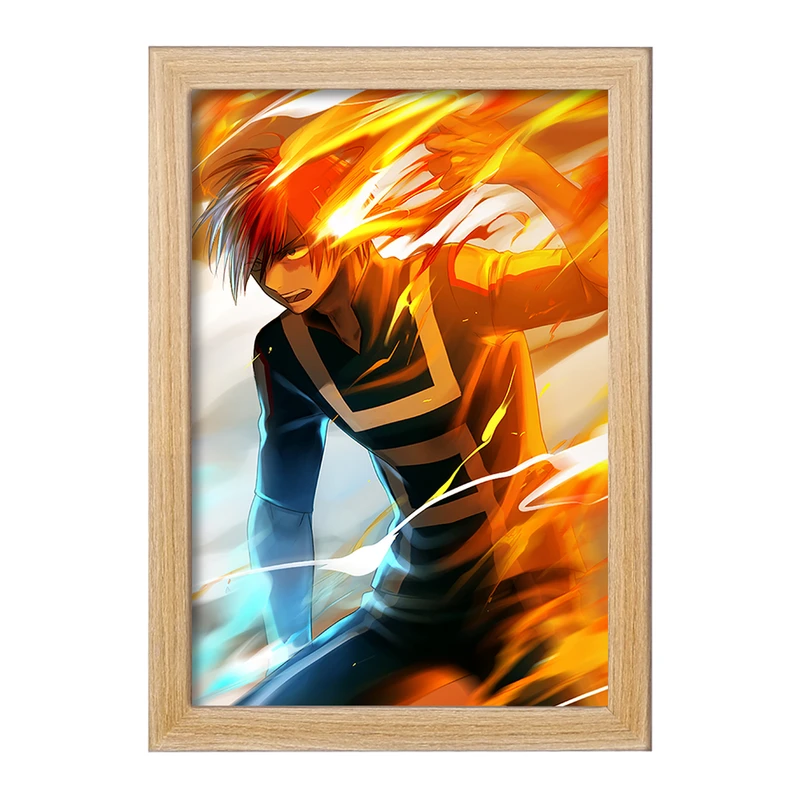 تابلو خندالو مدل شوتو تودروکی انیمه آکادمی قهرمان من  کد 11580