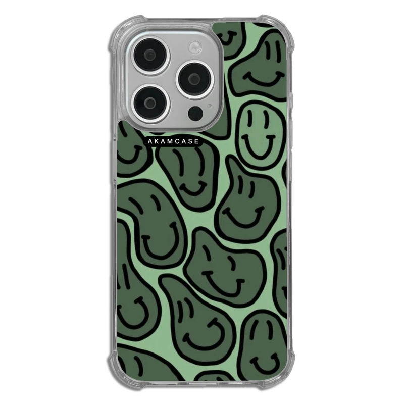 کاور آکام مدل AMCWTA15PRO-HAPPY FACE3 مناسب برای گوشی موبایل اپل iPhone 15 Pro