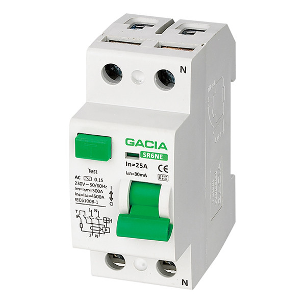 فیوز محافظ جان تک فاز 16 آمپر گاسیا مدل SR6NE