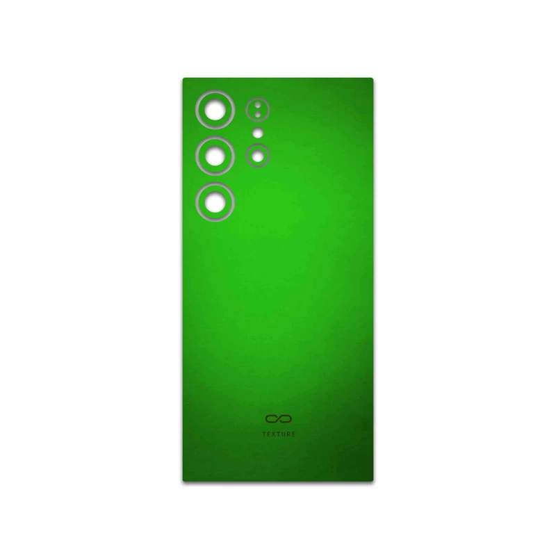 برچسب پوششی ماهوت مدل Metallic-Green مناسب برای گوشی موبایل سامسونگ Galaxy S24 Ultra