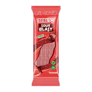 پاستیل نواری نوشابه ترش ببتو - 180 گرم