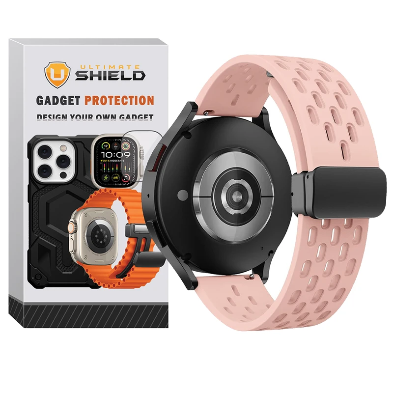بند آلتیمیت شیلد مدل SPL NK Mag UL مناسب برای ساعت هوشمند سامسونگ Galaxy watch 6 40mm / 6 44mm / 6 classic 43mm / 6 classic 47mm