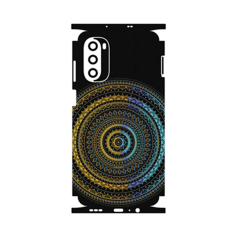 برچسب پوششی ماهوت مدل Mandala Design 2-FullSkin مناسب برای گوشی موبایل موتورولا Moto G52