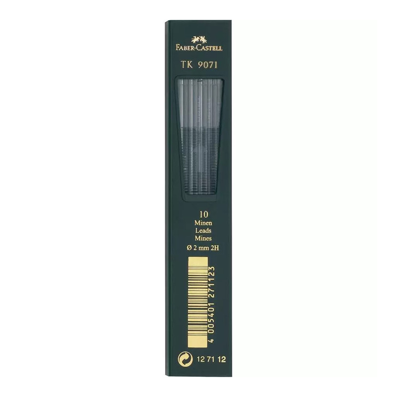 نوک مداد نوکی 0.2 میلی متر فابر کاستل مدل faber castell 2H نوک مداد نوکی 0.2 میلی متر فابر کاستل مدل faber castell 2H