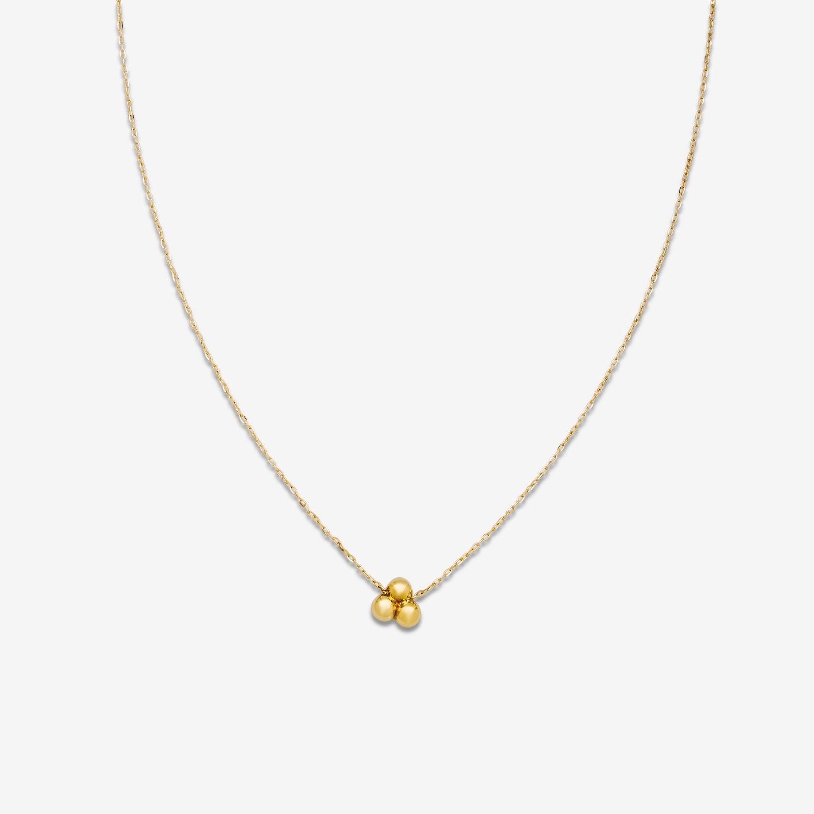 گردنبند طلا 18 عیار زنانه با زنجیر حلقه‌ای (فلامینگو) روبی آرت گالری مدل 330347 -  - 1