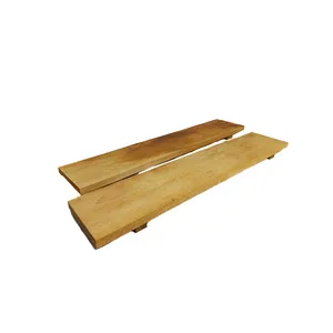 سینی مدل چوبی پایه دار مجموعه 2 عددی