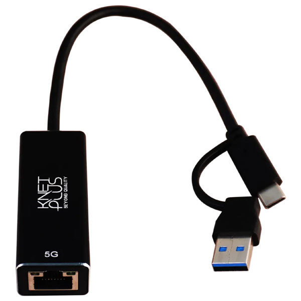 مبدل USB-C به LAN کی نت پلاس مدل KP-LA05