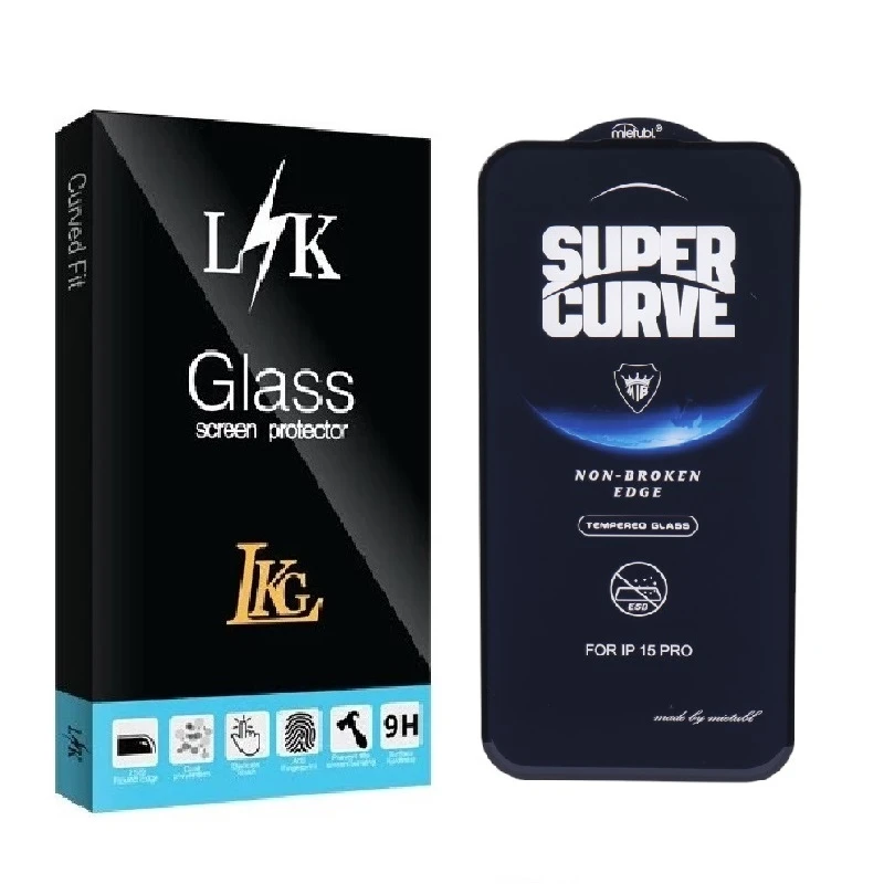 محافظ صفحه نمایش ال کا جی مدل LKK Super_CRV مناسب برای گوشی موبایل اپل IPHONE 15 PRO
