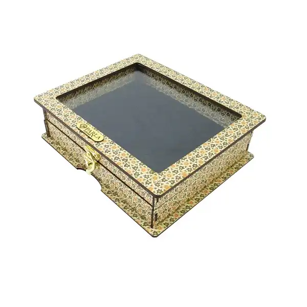 جعبه انگشتر پارلا گوهر کد 2662