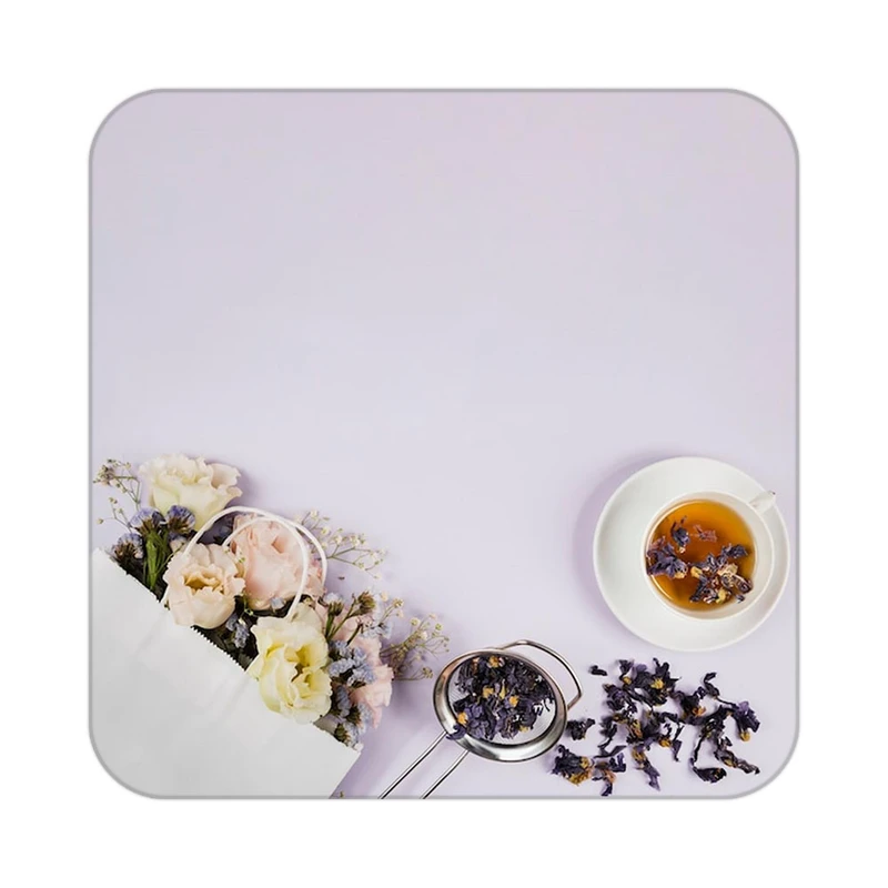 زیر لیوانی کاکتی طرح گل مدل mp17218