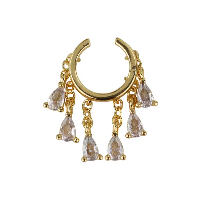 گوشواره زنانه وای اس ایکس مدل کاف کد J691