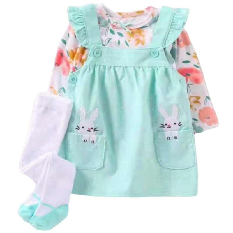 ست 3 تکه لباس نوزادی کارترز مدل 1577