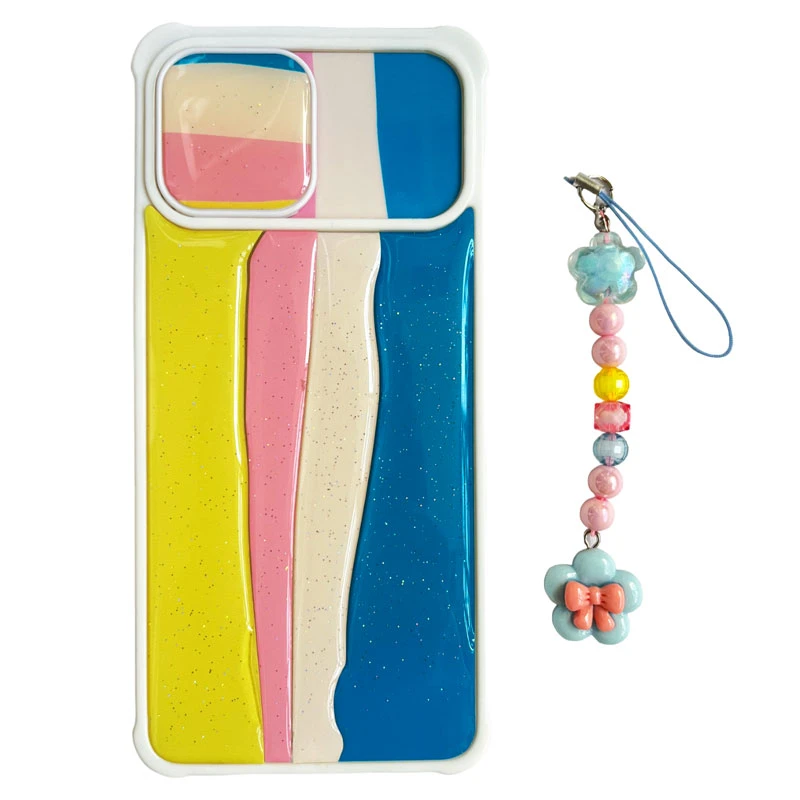 کاور مدل پاپیون کد A11375 مناسب برای گوشی موبایل سامسونگ Galaxy A02 / M02 به همراه بند آویز