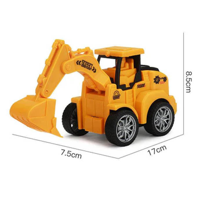 ماشین بازی طرح راهسازی مدل 0013 مجموعه 4 عددی