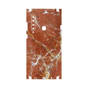 MAHOOT Red Marble-FullSkin Cover Sticker for Samsung Galaxy A9 2018