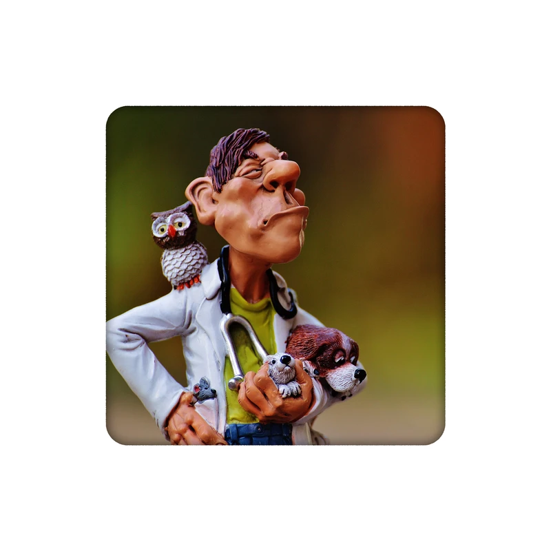 زیرلیوانی طرح دامپزشک کد 0951143