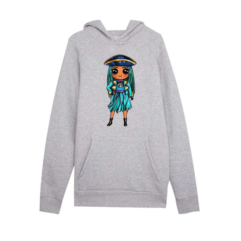 هودی پسرانه طرح دختر کد 1129