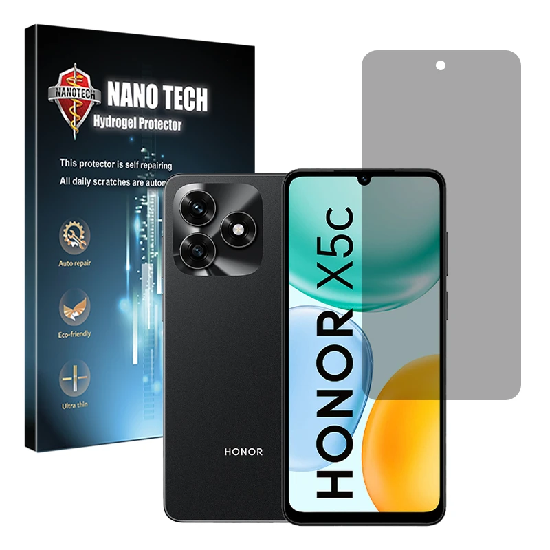 محافظ صفحه نمایش حریم شخصی نانو تک مدل Tough مناسب برای گوشی موبایل آنر X5c