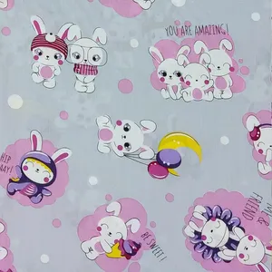 پارچه ملحفه طرح ربیت کد 0170