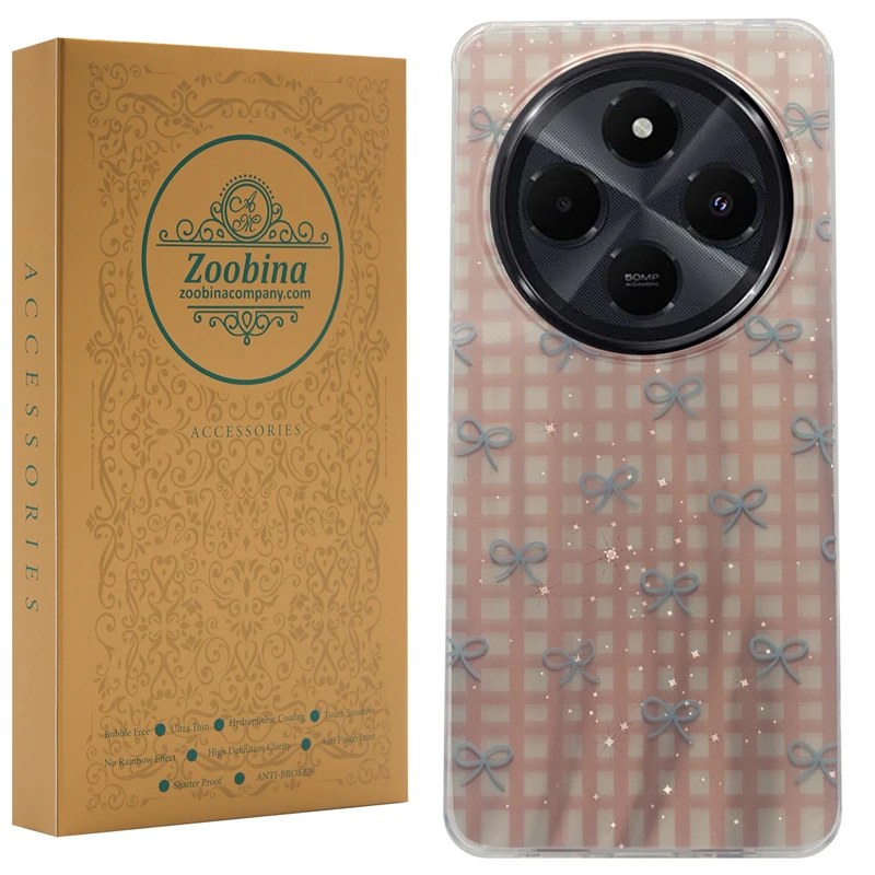 کاور زوبینا مدل Rena مناسب برای گوشی موبایل شیائومی Redmi 14C / Poco C75 / Redmi A4