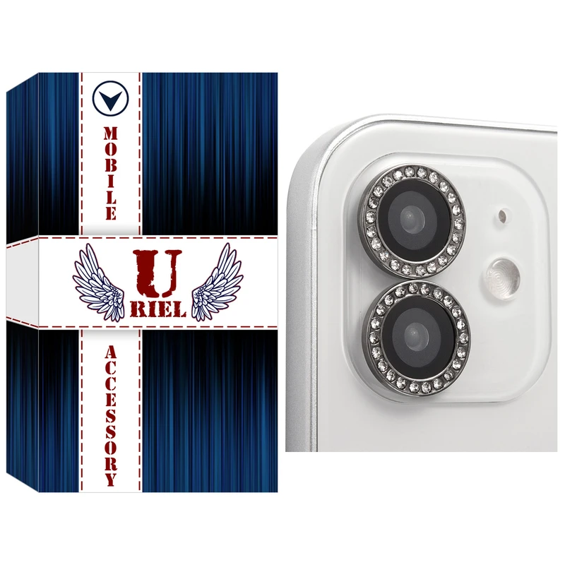 محافظ لنز دوربین یوریل مدل Diamond مناسب برای گوشی موبایل اپل iPhone 12