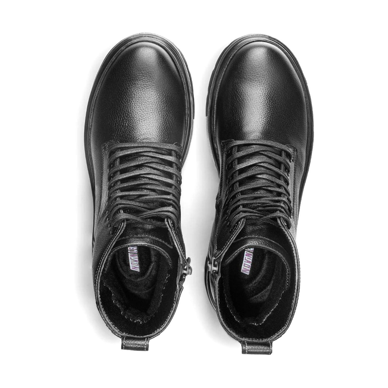 نیم بوت زنانه نوین چرم مدل WS3726 -  - 6