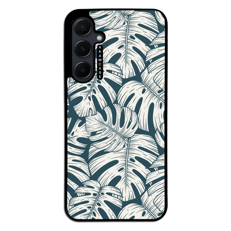 کاور آکام مدل AMC-WSGA55-LEAVES-37 مناسب برای گوشی موبایل سامسونگ Galaxy A55