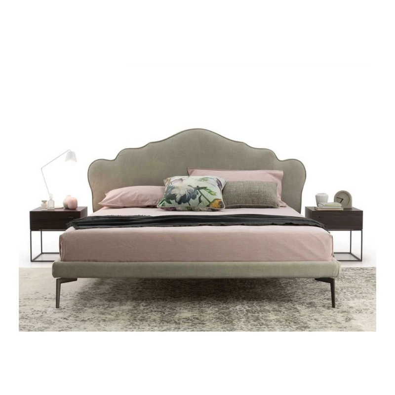 تخت خواب دونفره مدل ققنوس سایز 140×200 سانتی متر