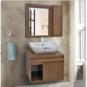 ست کابینت روشویی کاسپین مدل پیچر به همراه آینه و باکس