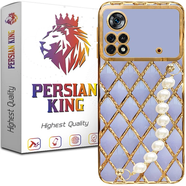 کاور پرشین کینگ مدل Morvarid 21 مناسب برای گوشی موبایل شیائومی Poco M4 Pro 4G