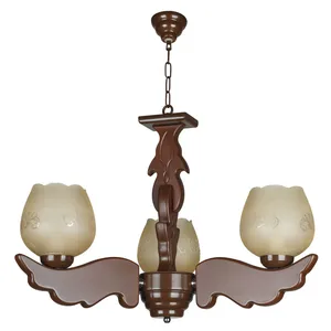   لوستر سه شعله چشمه نور کد G716/3-BR