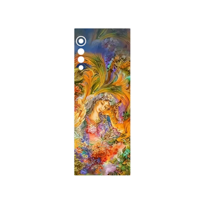 برچسب پوششی ماهوت مدل Persian miniature 3 مناسب برای گوشی موبایل ال جی Velvet 5G