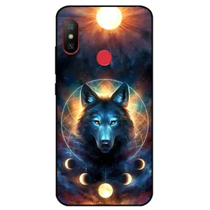 Megafone Wolf and Moon 8006 Cover For Xiaomi Redmi 6 Pro / Mi A2 Lite	