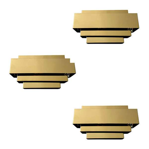 چراغ دیواری مدل کوبیک کد 103 بسته 3 عددی