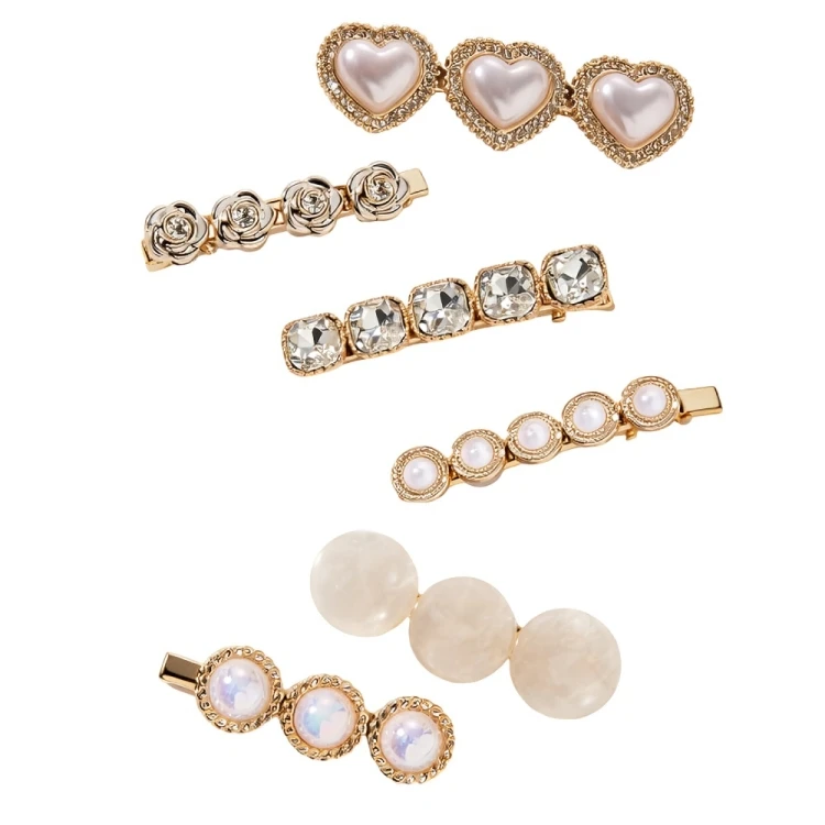 گیره مو زنانه مدل SHAN0017 بسته شش عددی