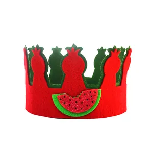 تاج مو دخترانه مدل  یلدا طرح انار