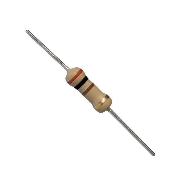 مقاومت 200 اهم 1/4 وات کد 620 بسته 200 عددی مقاومت 200 اهم 1/4 وات کد 620 بسته 200 عددی