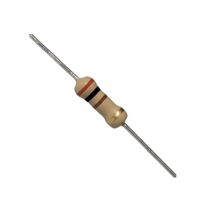 مقاومت 200 اهم 1/4 وات کد 620 بسته 200 عددی مقاومت 200 اهم 1/4 وات کد 620 بسته 200 عددی