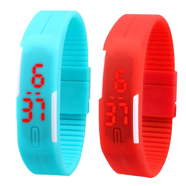 ساعت مچی دیجیتال مدل هوشمند کد 2020 بسته 2 عددی