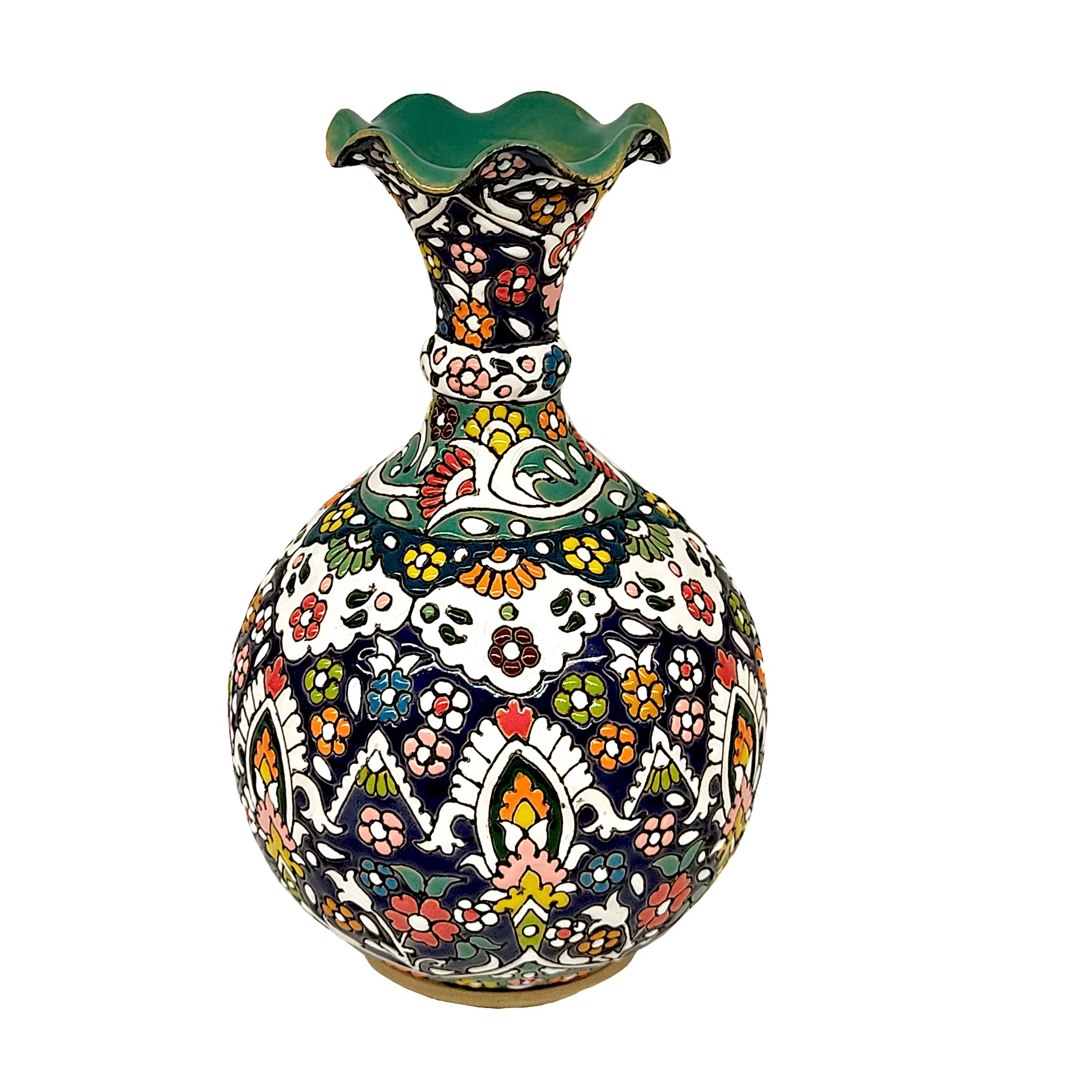 گلدان میناکاری مدل شاهی کد 6000