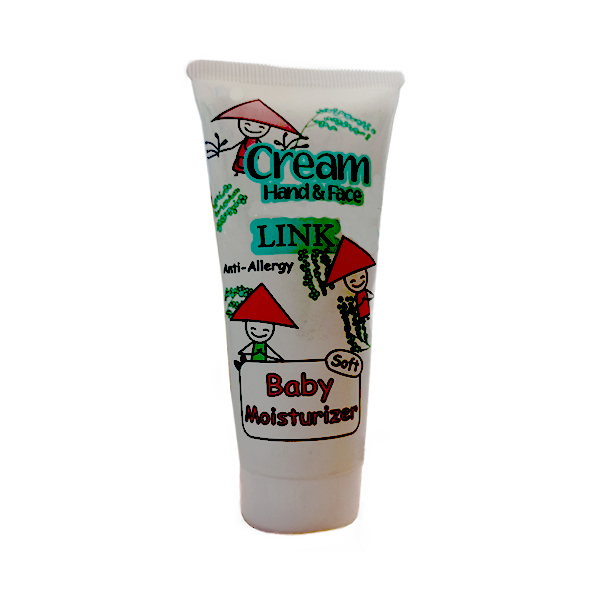 کرم مرطوب کننده و آبرسان کودک لینک مدل baby moisturizer حجم 75 میلی لیتر