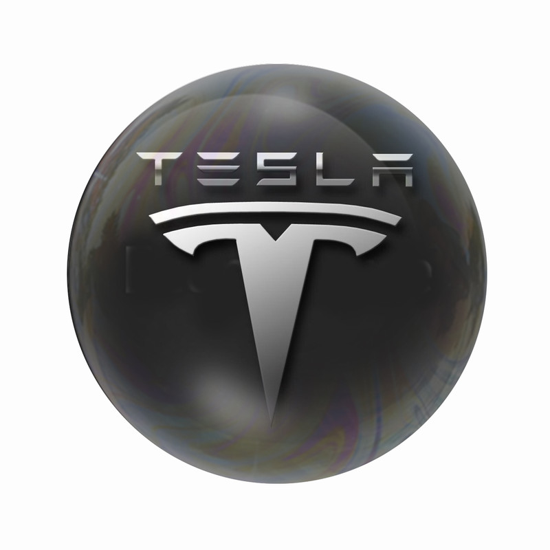 مگنت عرش طرح لوگو ماشین تسلا Tesla کد Asm3457 
