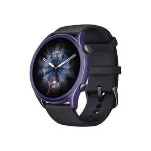 برچسب ماهوت طرح Matte-BlueBerry مناسب برای ساعت هوشمند آمازفیت GTR 3 Pro