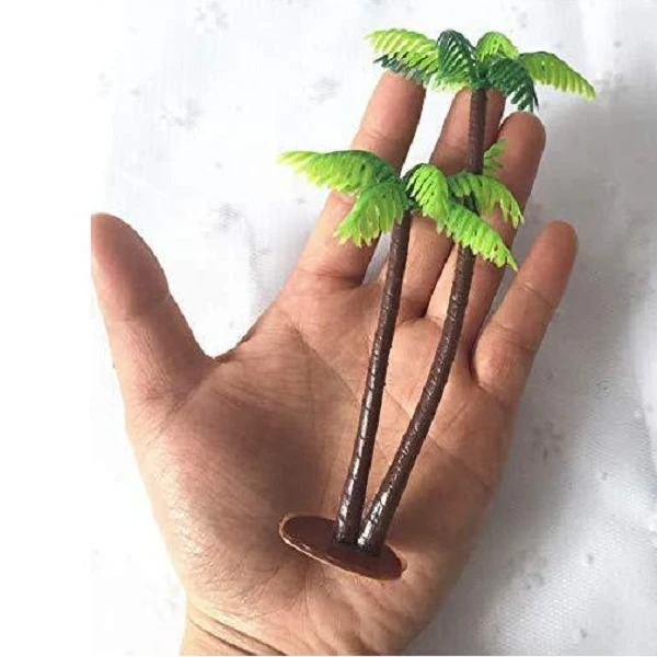 عکس شماره 6 : گیاه تزیینی آکواریوم به گز مدل نخل مجموعه 3 عددی