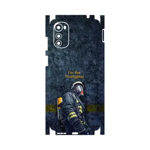 MAHOOT Firefighter-FullSkin Cover Sticker for Motorola Moto E32s
