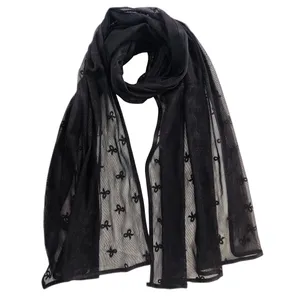 شال زنانه مدل تور طرح پاپیون