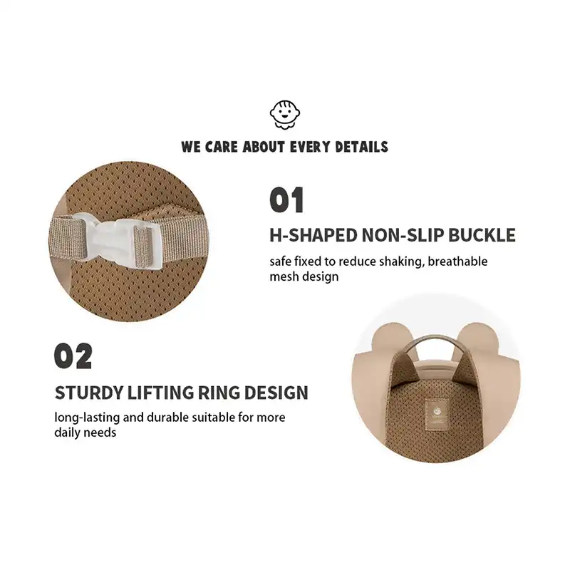 کوله پشتی بچگانه زوی زویی مدل Rabbit کد B38