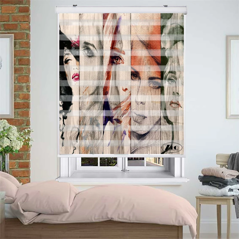 پرده زبرا زیو مدل P6083 سایز 150x200 سانتی متر