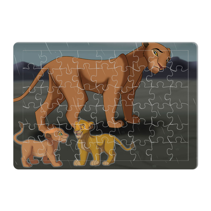 پازل 54 تکه هومرو مدل PL638 طرح انیمیشن شیرشاه